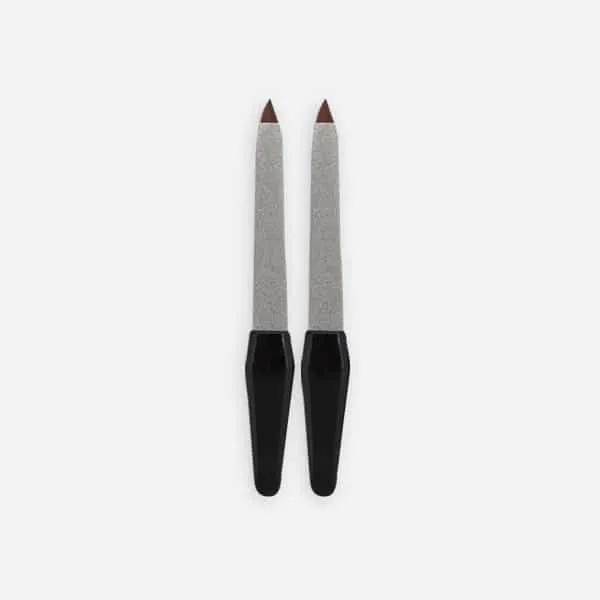Élixir #567 limes ongles métal lot de 2 inox forme nette