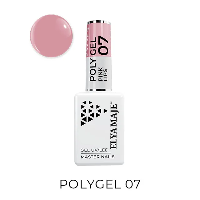 Elyamaje Pink Lips n°7 polygel liquide construction
